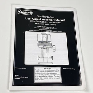 barbacoa gas coleman modelo 9955 manual - Imagen 1 de 2