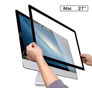 Glass for iMac 27 " LCD Front Screen  Protect Tempered Film A2115 A1862 A1419 - Picture 1 of 7