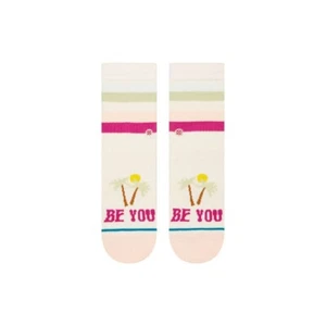 NEW Stance Kid's Casual Dwyane Wade Collection Be You Crew Socks Youth L 3-5.5 - Picture 1 of 3