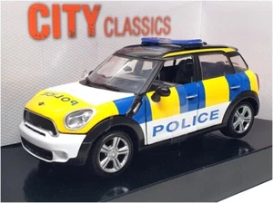 Motormax 1/24 Scale Diecast 79751 - Mini Cooper S Countryman - Police - Picture 1 of 5