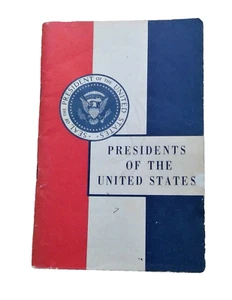 Presidents of the United States booklet presented by John Hancock insurance 1956 - Picture 1 of 9