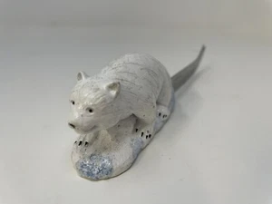 Pfaltzgraff Winter Frost Collection Polar Bear Cheese Spreader Vintage - Picture 1 of 5