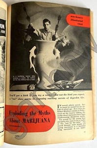 MARIHUANA 1949 BILD EXPLODIERT DIE MYTHEN ÜBER REEFER * EINE REISE MACHEN - Bild 1 von 2