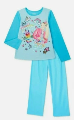NUEVO, CONJUNTO DE PIJAMA POLAR DE 2 PIEZAS JOJO SIWA NIÑA NICKELODEON TALLA 4/5. Se envía gratis Foto 1 de 4