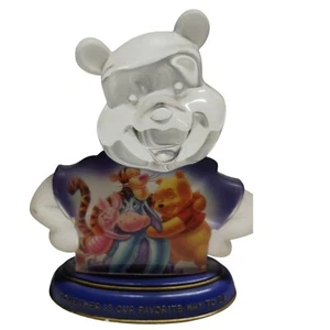 Disney Pooh-riffic Figurine Clear Friendship Limited Edition Decor - Picture 1 of 9