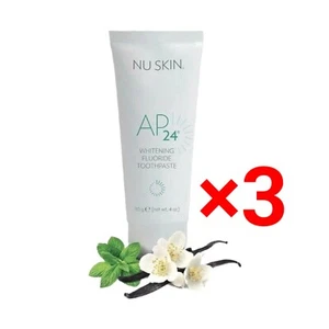 EXP2027 3x AP24 Toothpaste Whitening Fluoride Mint Vanilla Scent 24 Hour Protect - Picture 1 of 5