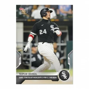 2021 Topps Now Card #309 Yasmani Grandal Blast Highlights 2-for-2, 2 HR Night! - Bild 1 von 2