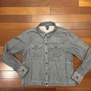 PATAGONIA Iron Ridge Camisa Chaqueta Botón Frontal Cazadora Azul Talla 4 - Imagen 1 de 9