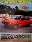 Quattroruote 268 1978 Nuova Peugeot 305. VW Golf GTI. Anticipazioni Torino [Q86]
