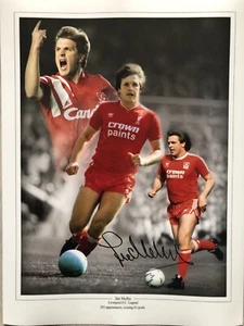 Montaje fotográfico firmado por Jan Molby Liverpool FC 12x16 - Imagen 1 de 1