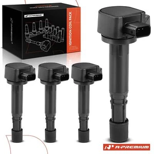 4x Ignition Coils w/ 3 Pins for Honda Civic Acura EL 2001-2005 L4 1.7L 12582000 - Picture 1 of 8
