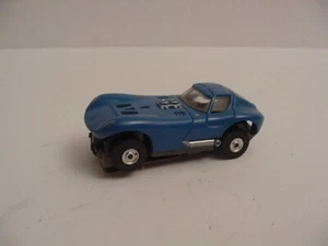 Ho Aurora T-Jet Thunderjet Blue Cheetah Slot Car #1403 1969-72 - Picture 1 of 7