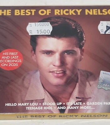 Ricky Nelson CD The Best Of... 2 CDs W/Bonus Tracks 2008 Not Now Music Import - Image 1 of 4