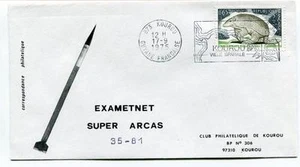 1975 Exametnet Super Arcas 35/81 Kourou French Guiana Space City SPACE - Picture 1 of 1