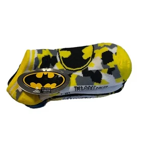 BATMAN NO SHOW SOCKS, 5-PACK, LARGE (3-9) FREE SHIPPING - Picture 1 of 4