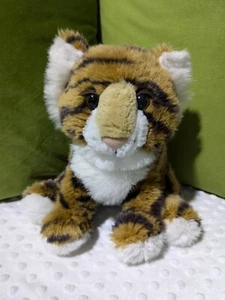 Tiger Cub Sitting Soft Plush Toy 9" Unbranded Quality Collectable - Picture 1 of 6