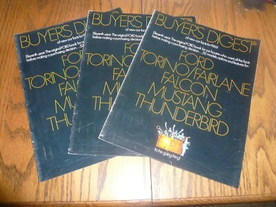 1969 Ford Torino Fairlane LTD XL Mustang Falcon Sales Brochure - 3 for 1 Price - Image 1 of 4