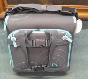 Munchkin Portable Booster Seat Carry Bag, Blue Grey - Picture 1 of 9