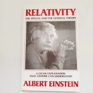 Relativity Albert Einstein Hardcover Book Special General Theory Science Classic - Picture 1 of 18