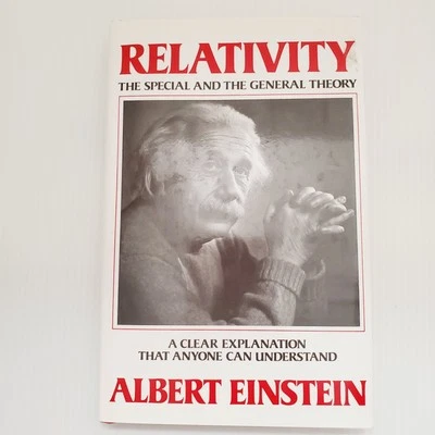 Relativity Albert Einstein Hardcover Book Special General Theory Science Classic - Image 1 of 4