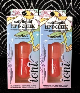 2pk IONI GLOW GETTER CORAL ALBARICOQUE LÍQUIDO LABIOS Y MEJILLAS MEZCLABLES COLOR - Imagen 1 de 12