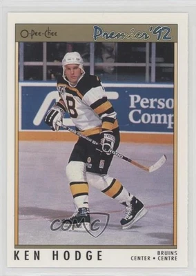 1991-92 O-Pee-Chee Premier Ken Hodge Jr Ken Hodge #41 - Image 1 of 2