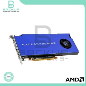 AMD Radeon Pro WX 7100 8GB GDDR5 4x Display Port PCIe 3.0 x16 Graphics Card - Picture 1 of 3