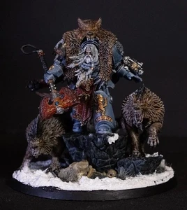 Warhammer 40k Space Wolves Logan Grimnar Custom Commission - Picture 1 of 7