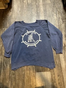 Vintage 60er Jahre Gloucester Massachusetts Pullover verwaschen - Bild 1 von 10