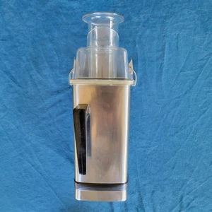 VITA-MIX STAINLESS STEEL DRY MIX CONTAINER WITH LID ; VINTAGE ; STAINLESS - Picture 1 of 7