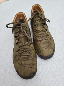 Mode 5 Marke 1978 Herren Braun Hoch Fell Gefüttert Mokassin Schuhe Größe 10 Selten - Bild 1 von 13