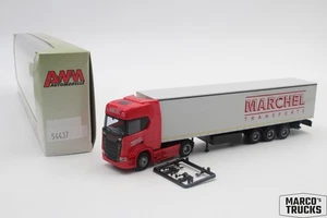 AWM Scania CS 20 semi-trailer truck "Marchel Transporte" AT 54437 1:87 /AWN101 - Picture 1 of 1