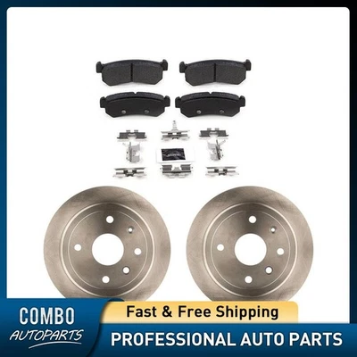 Rotores de freno traseros pastillas de freno de cerámica para Chevrolet Optra 2004 2005 2006 2007 Foto 1 de 3