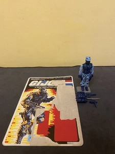 G.I. Joe Shockwave Figur mit Karton & Zubehör KOMPLETT 1988 Hasbro ARAH - Bild 1 von 9