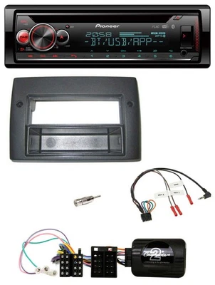 Pioneer Lenkrad DAB CD Bluetooth USB Autoradio für Fiat Stilo 2001-2007 Profi Ab - Bild 1 von 4