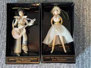 Adorno de vidrio colección damas con elegancia Marilyn Monroe & Elvis #3 de 3 - Imagen 1 de 4
