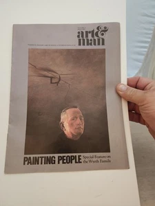 ART & MAN Magazine Painting People Wyeth Family Feature March 1978 Vintage - Picture 1 of 3