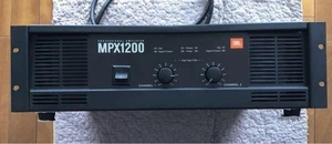 Amplificador de Potencia Jbl Mpx1200 Amplificador Estéreo Vintage 2400w 1200w X 2 A 4 - Imagen 1 de 10