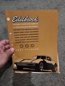 Catálogo Edelbrock 1969 equipo automotriz de alto rendimiento arrastre autos deportivos - Imagen 1 de 7