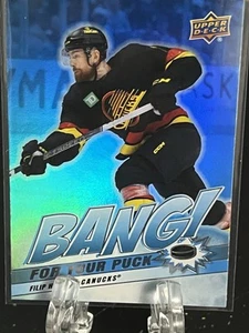 FILIP HRONEK-----2024-25 UPPER DECK--BANG FOR YOUR PUCK--CANUCKS--FREE SHIPPING - Bild 1 von 2
