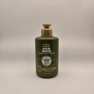 Garnier Whole Blends LEGENDARY OLIVE Replenishing LeaveIn Conditioner 10.2oz NEW - Image 1 of 4