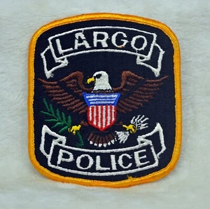 Patch Polizia Largo Florida Vintage**Nuova mai usata** - Foto 1 di 2