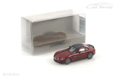 Brabus 600 auf Basis MB AMG GT S 2015 rot Minichamps 1:87 870037321 - Bild 1 von 2