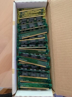 4 x 1MB Simm Speicher 30-polig 3-Chip GOLDSTAR GM71C4400BJ70 - Bild 1 von 4