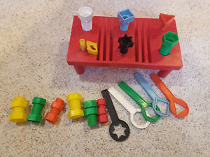 Vintage Toy Mechanics Work Bench Child Guidance #270 Tools by Archer Plastics