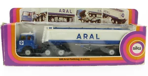 SIKU V 288 Henschel Sattelzug ARAL-Tankzug Schwelm Tankauflieger 1:55 in OVP LKW - Bild 1 von 17