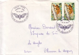 VAUCLUSE - SERIGNAN DU COMTAT - 1er JOUR - LA CIGALE ROUGE - 10-9-1977. - Picture 1 of 1