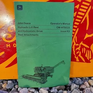 Accesorio de carrete de accionamiento hidrostático elevador hidráulico manual del operador John Deere - Imagen 1 de 3