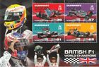 FORMULA 1 = British F1 CHAMPIONS = Souvenir Sheet of 4 GUERNSEY [GB] 2011 MNH