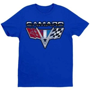 CAMARO EMBLEM 1967 - T-SHIRT - BRANDNEU & LIZENZIERT - AUTOS G-GM-283 - Bild 1 von 1